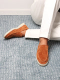 YACHT LOAFERS | RUST SUEDE
