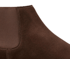 Elgin Dark Brown Suede