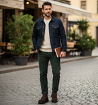 Brown Lace-up Suede boots