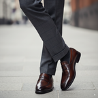 Penny Handcrafted Leather Loafers For Men