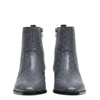 Men's Woven Texture Ankle Boots
