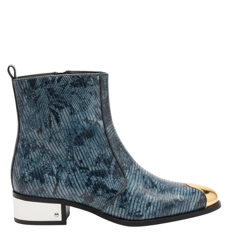 Aurora Crest Golden-Toe Boots