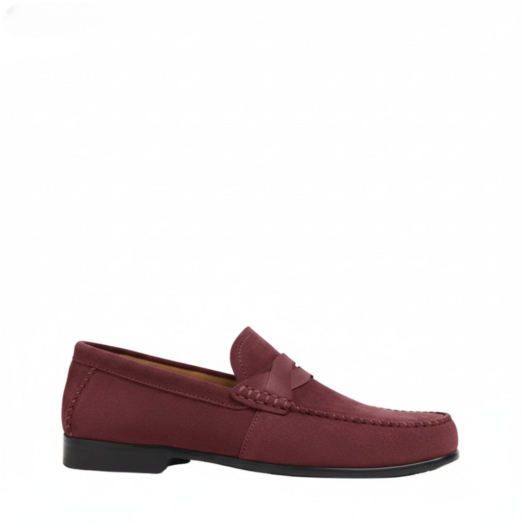 Luxury Suede Heritage Penny-strap Moc Loafers