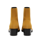 Punk Suede Golden Toe Boots