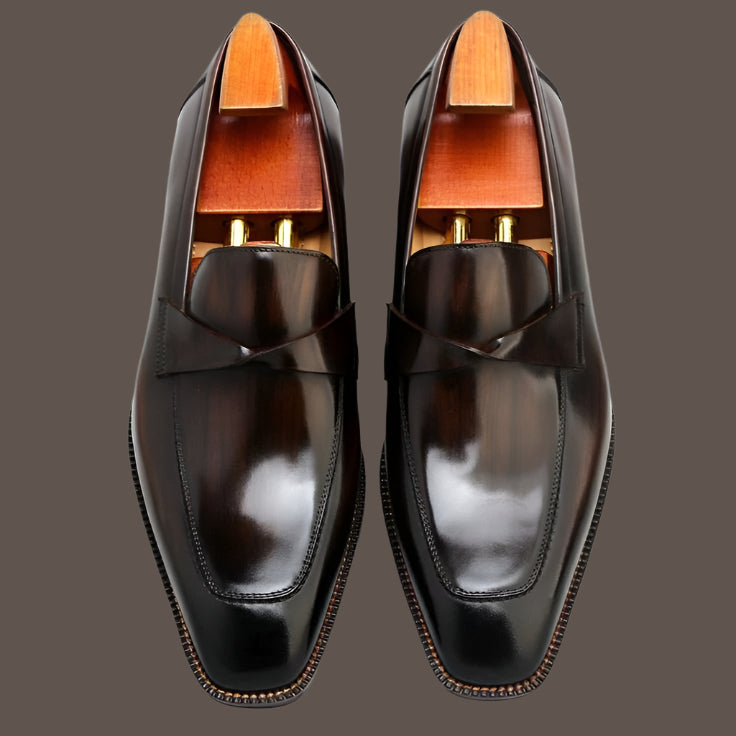 Noble's Walk Langford Ease Penny Loafers for Men with Classic Slip On Style