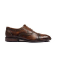 Brown Wingtip Captoe Shoe