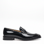 ARRON Glossy Classic Leather Loafers