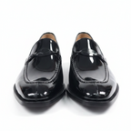 ARRON Glossy Classic Leather Loafers