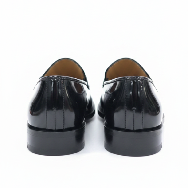 ARRON Glossy Classic Leather Loafers