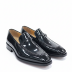 ARRON Glossy Classic Leather Loafers