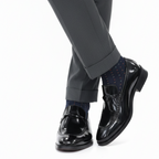 ARRON Glossy Classic Leather Loafers