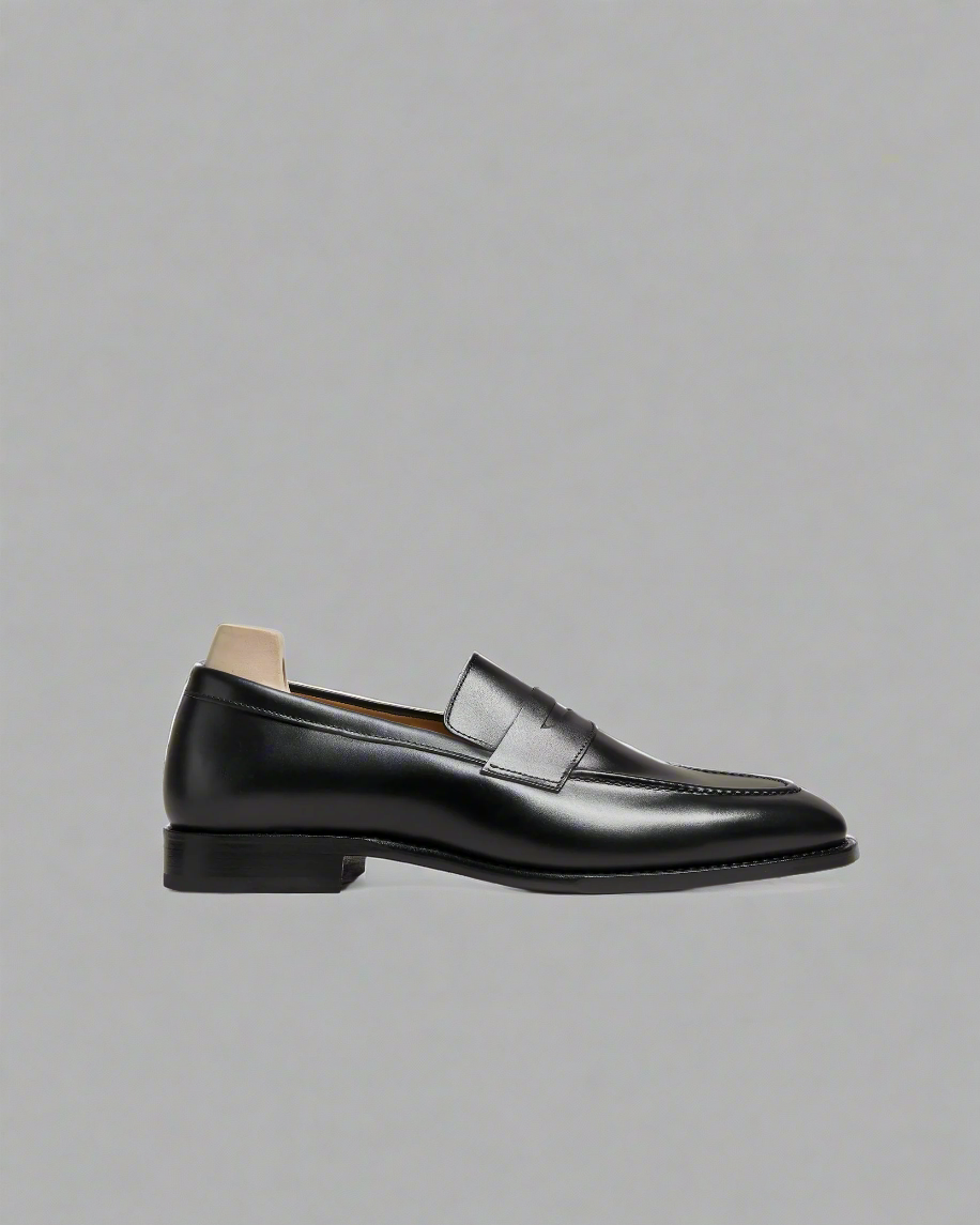 Noble's Walk Smogen Black Leather Loafer