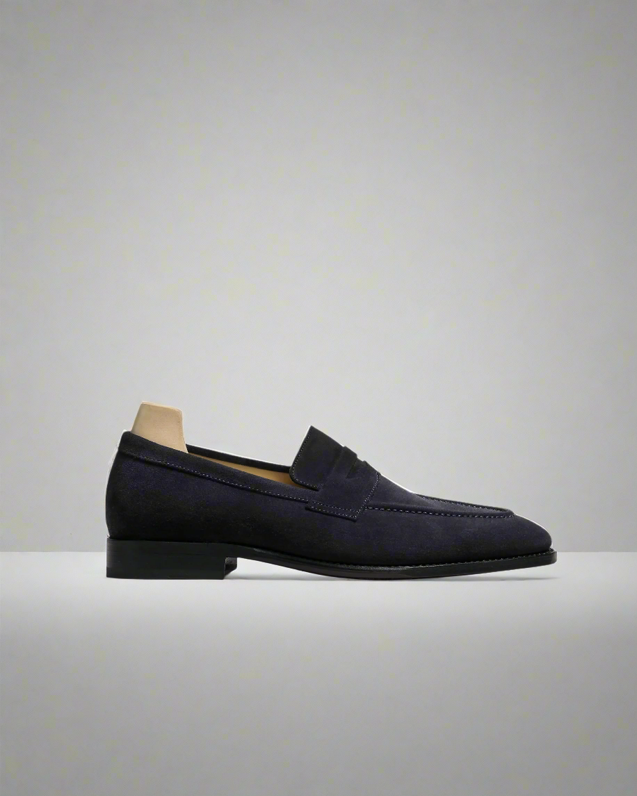 Noble's Walk Penny Loafers Navy