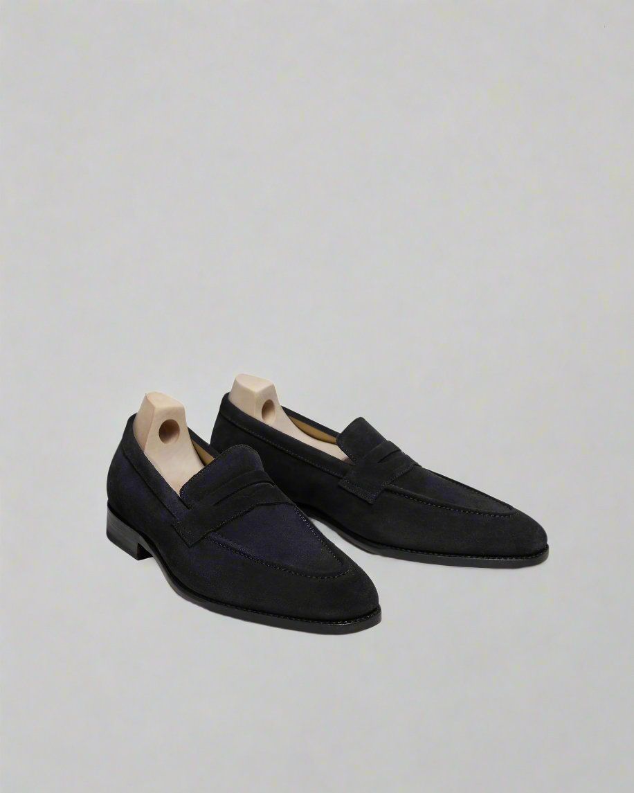 Noble's Walk Penny Loafers Navy
