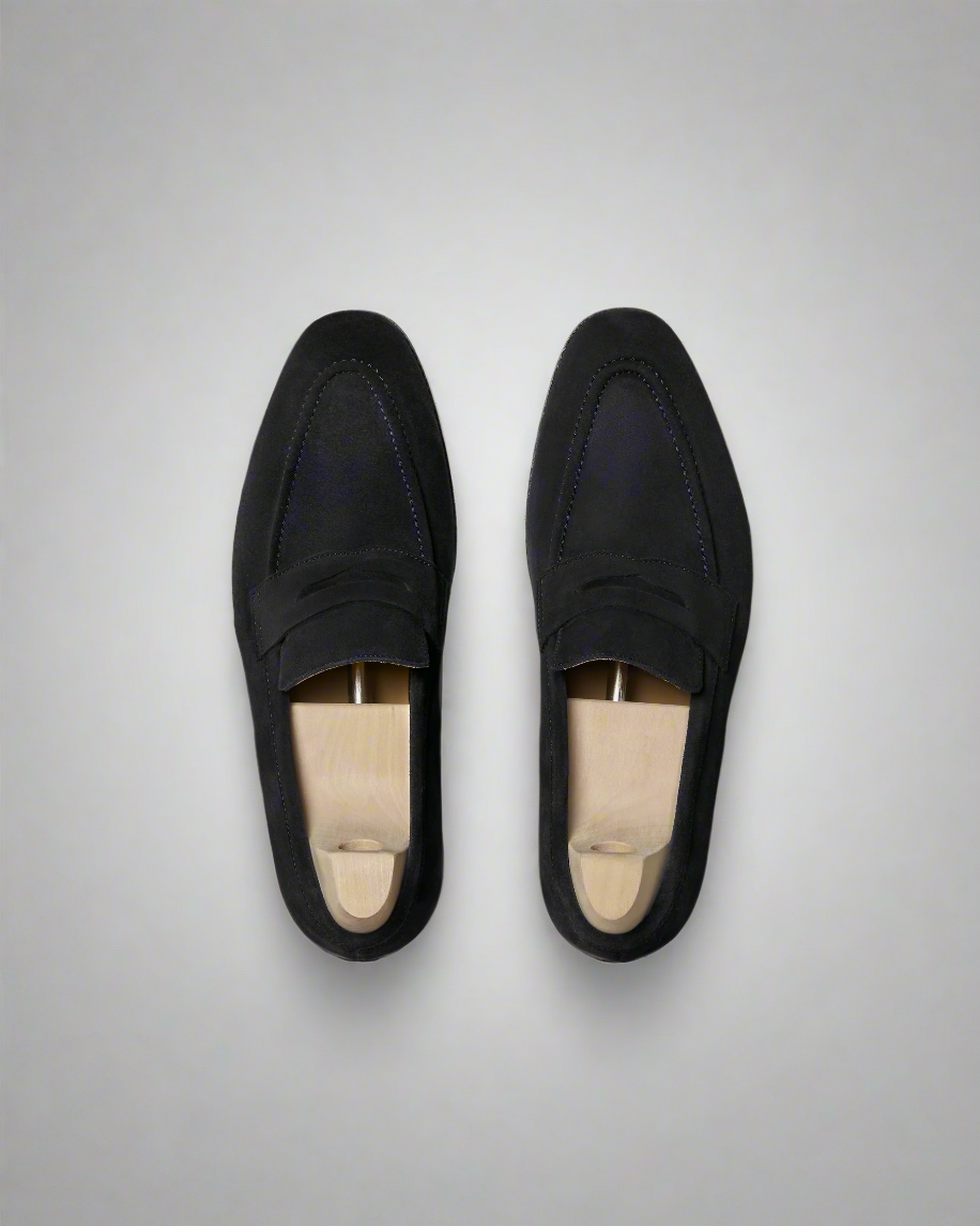 Noble's Walk Penny Loafers Navy