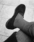 Noble's Walk Stenhammar Black Suede Loafers