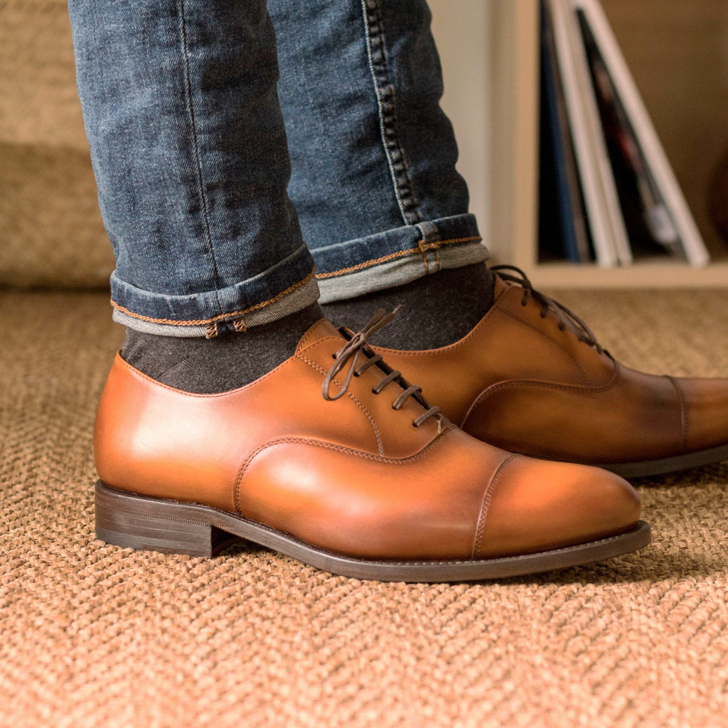 Noble's Walk Kevin Tan Two Tone Oxford Shoes