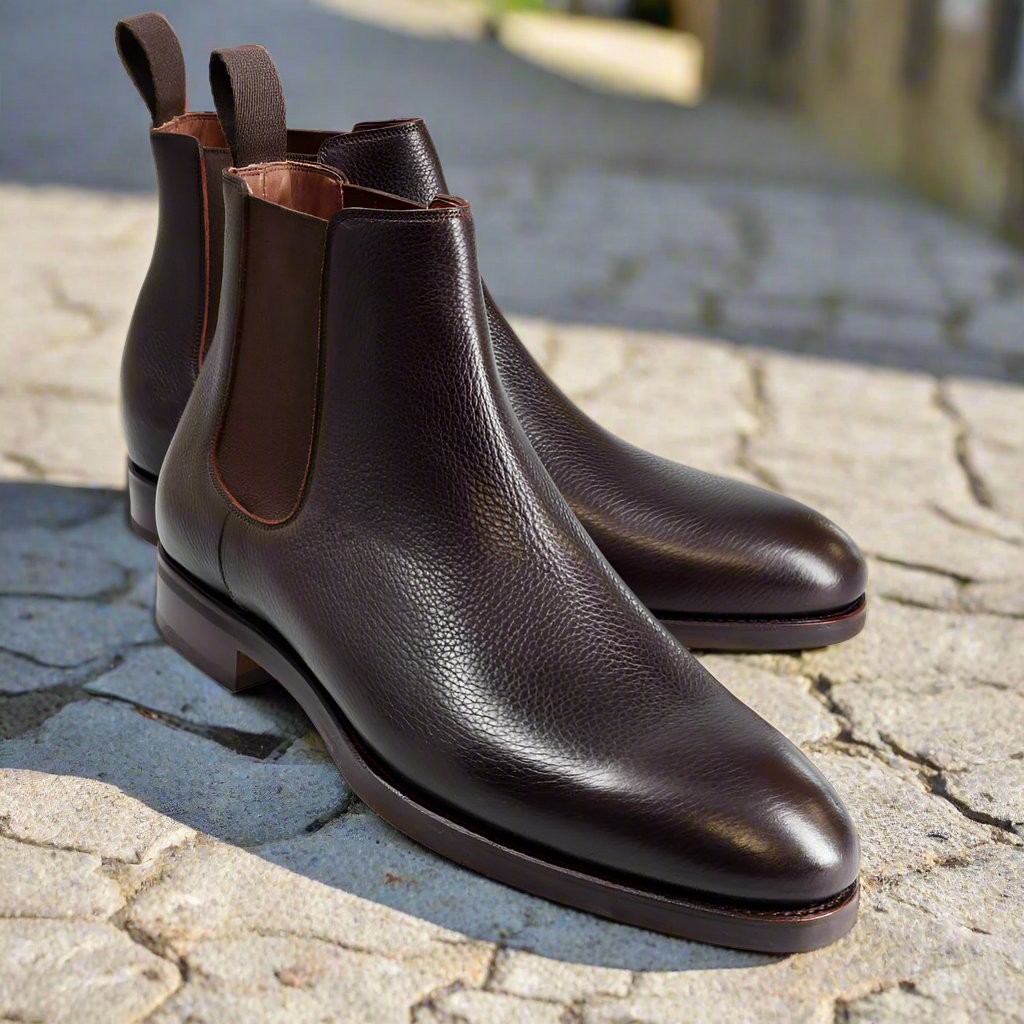 David Dark Brown Chelsea Boot