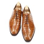 Louie Tan Croco Print Wholecut