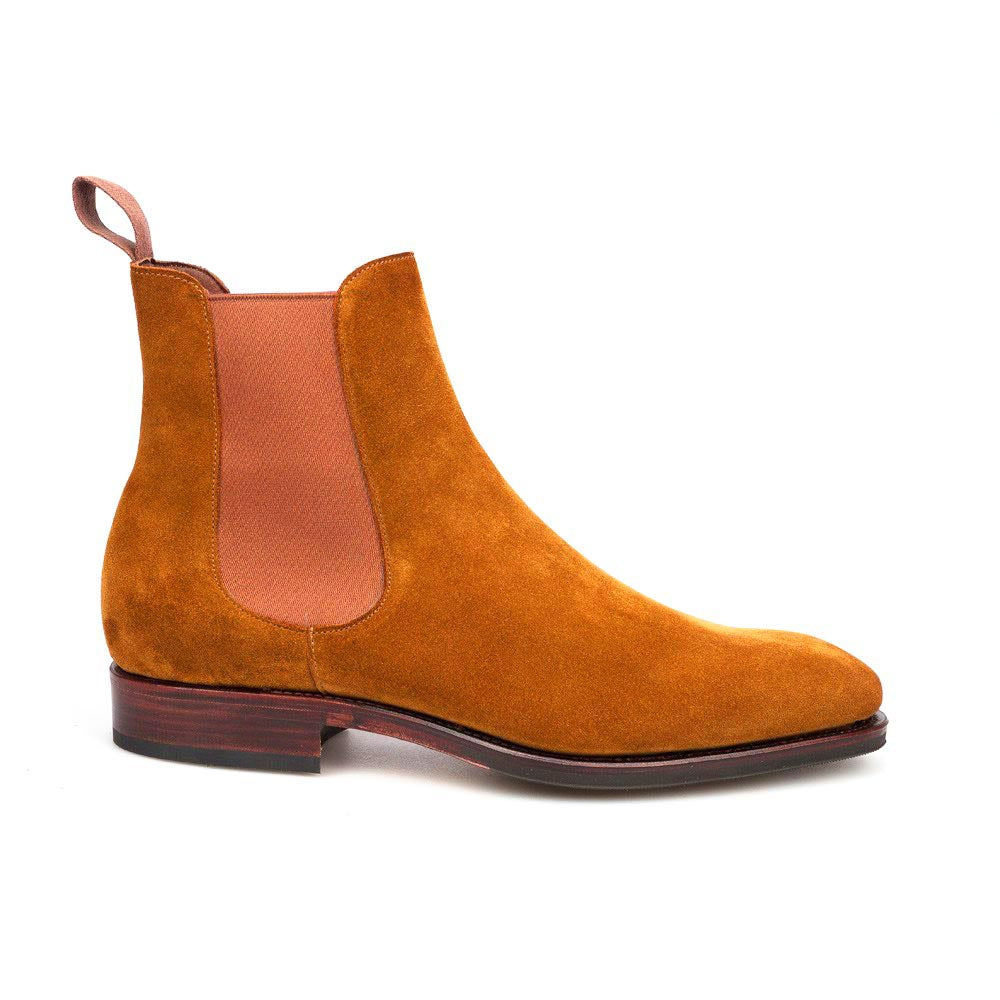 Alan Tan Suede Chelsea Boot