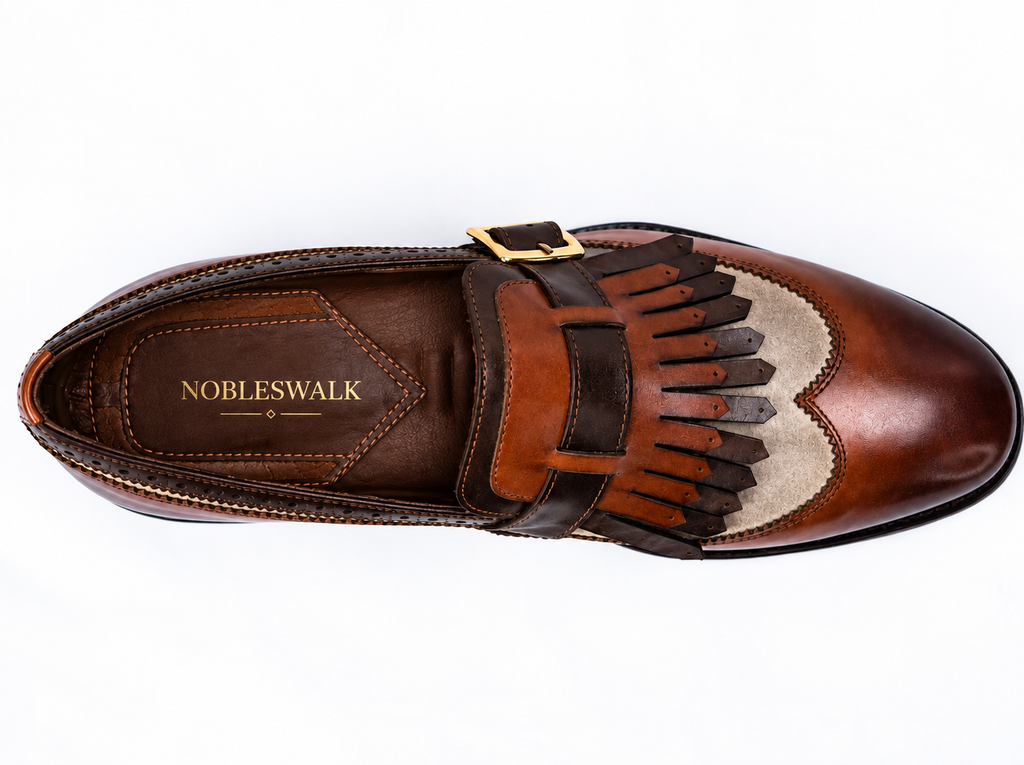 kiltie brogue loafer