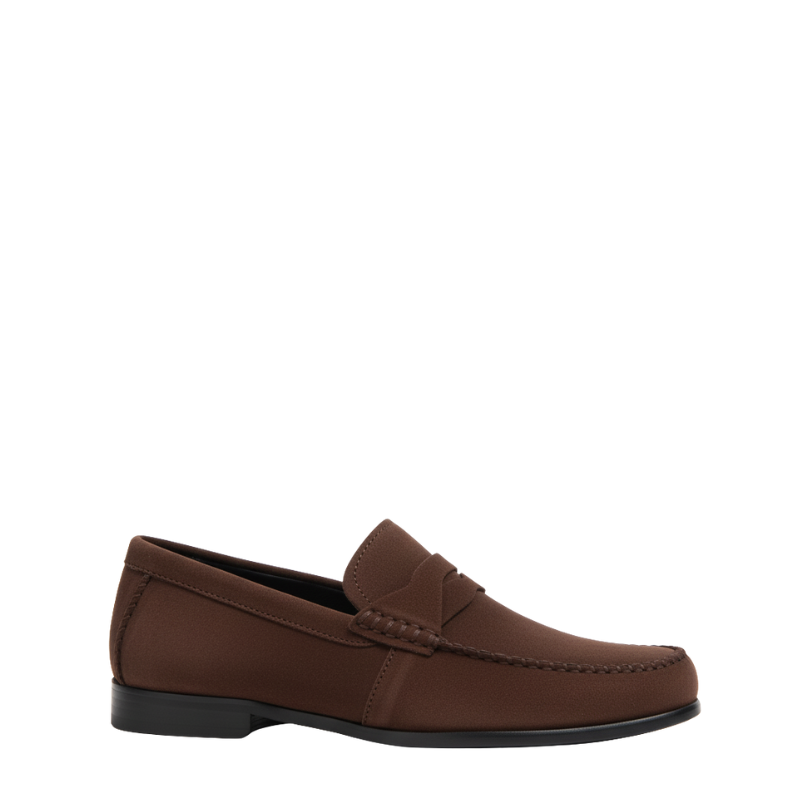 Luxury Suede Heritage Penny-strap Moc Loafers