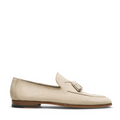 JERRY | CREAM SUEDE LOAFERS