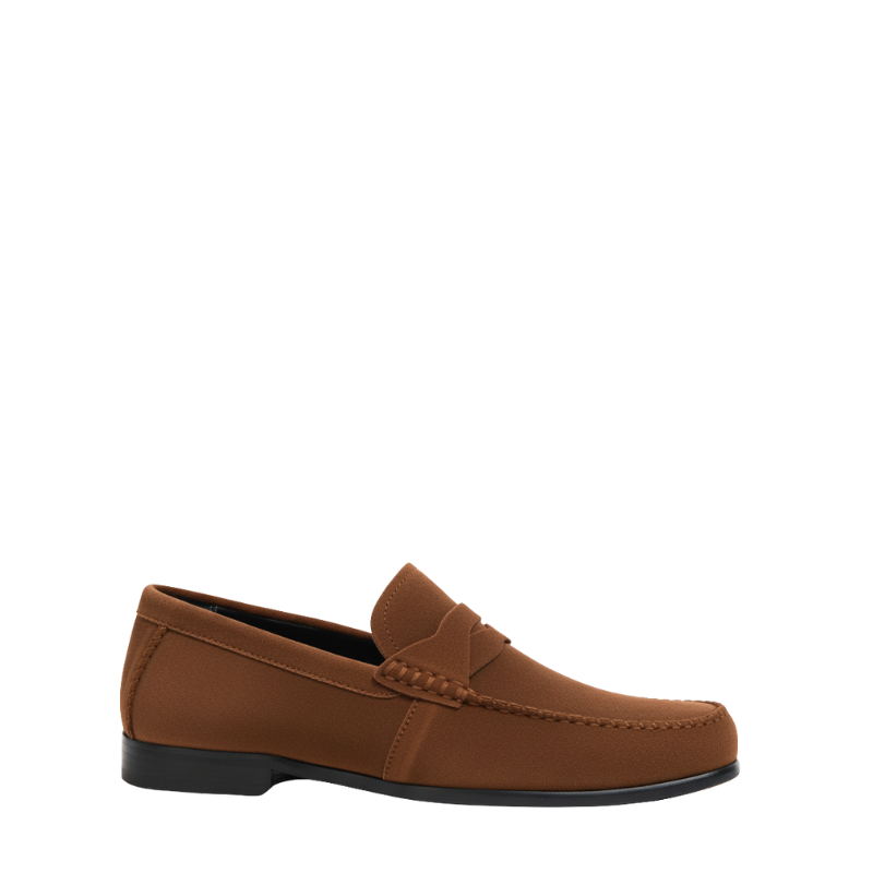 Luxury Suede Heritage Penny-strap Moc Loafers
