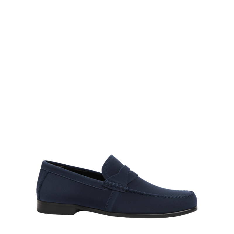 Luxury Suede Heritage Penny-strap Moc Loafers