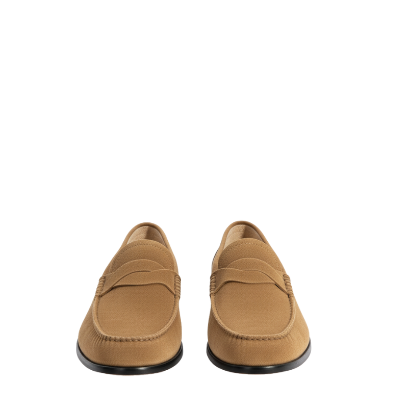 Luxury Suede Heritage Penny-strap Moc Loafers