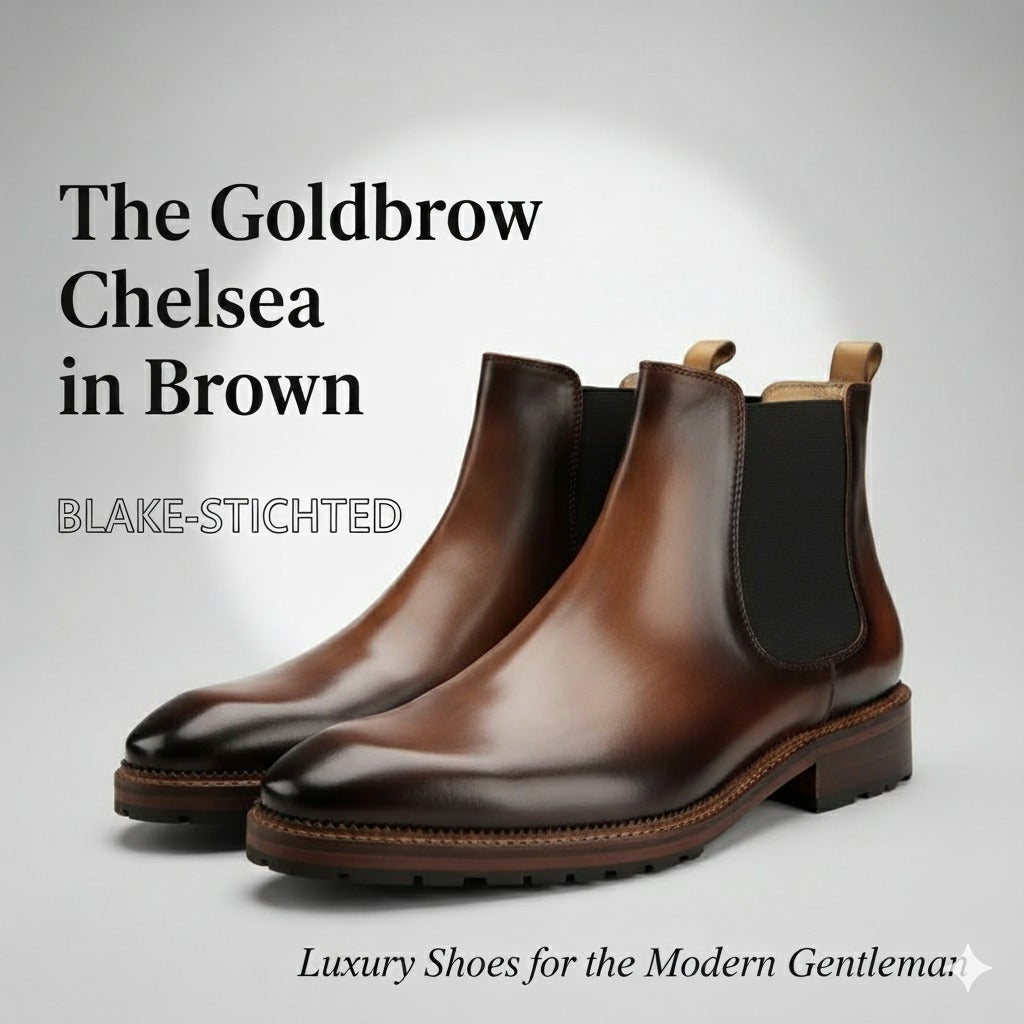 The Fenland Chelsea Boots in Brown – Blake Stitched Perfection