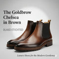 The Fenland Chelsea Boots in Brown – Blake Stitched Perfection