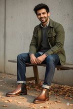 The Fenland Chelsea Boots in Brown – Blake Stitched Perfection