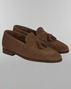 Noble's Walk Straccadent Bark Brown Suede Loafers