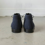 Men's Navy Blue Suede Chukka Boots — Gopham