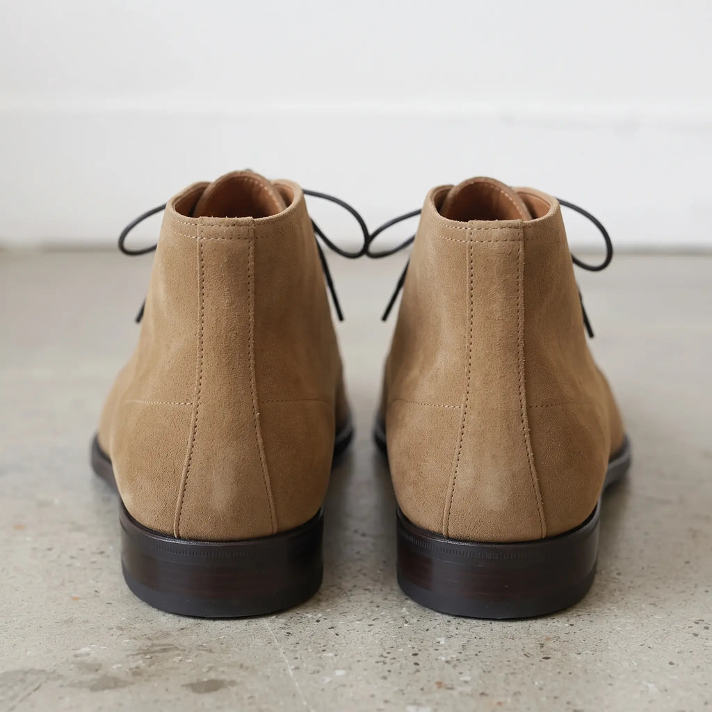 Men's Tan Suede Chukka Boots — Gopham