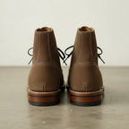Men's Brown Plain-Toe Suede Ankle Boots — Headington
