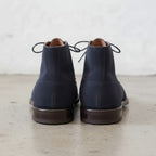 Men's Navy Blue Suede Chukka Boots — Karlowe
