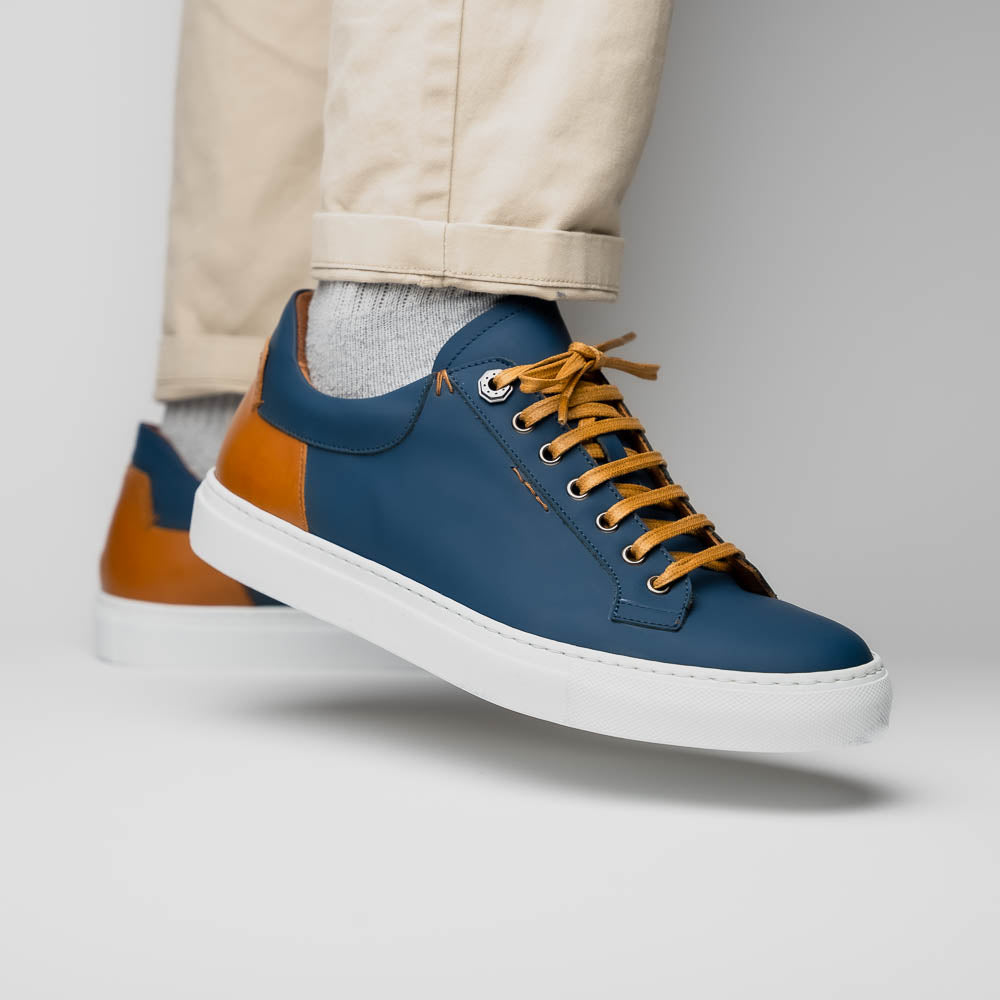 Diaz Matte Finish  Sneaker in Navy