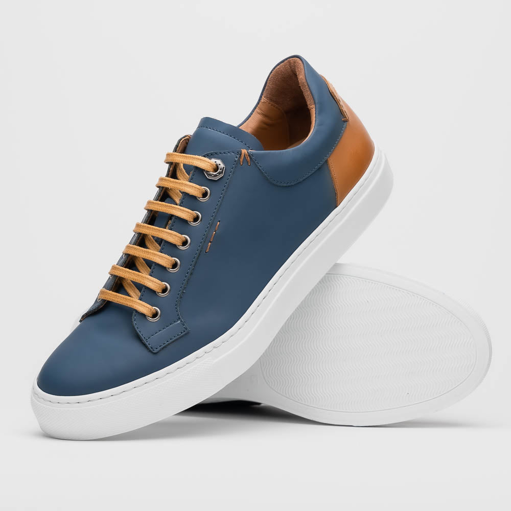 Diaz Matte Finish  Sneaker in Navy