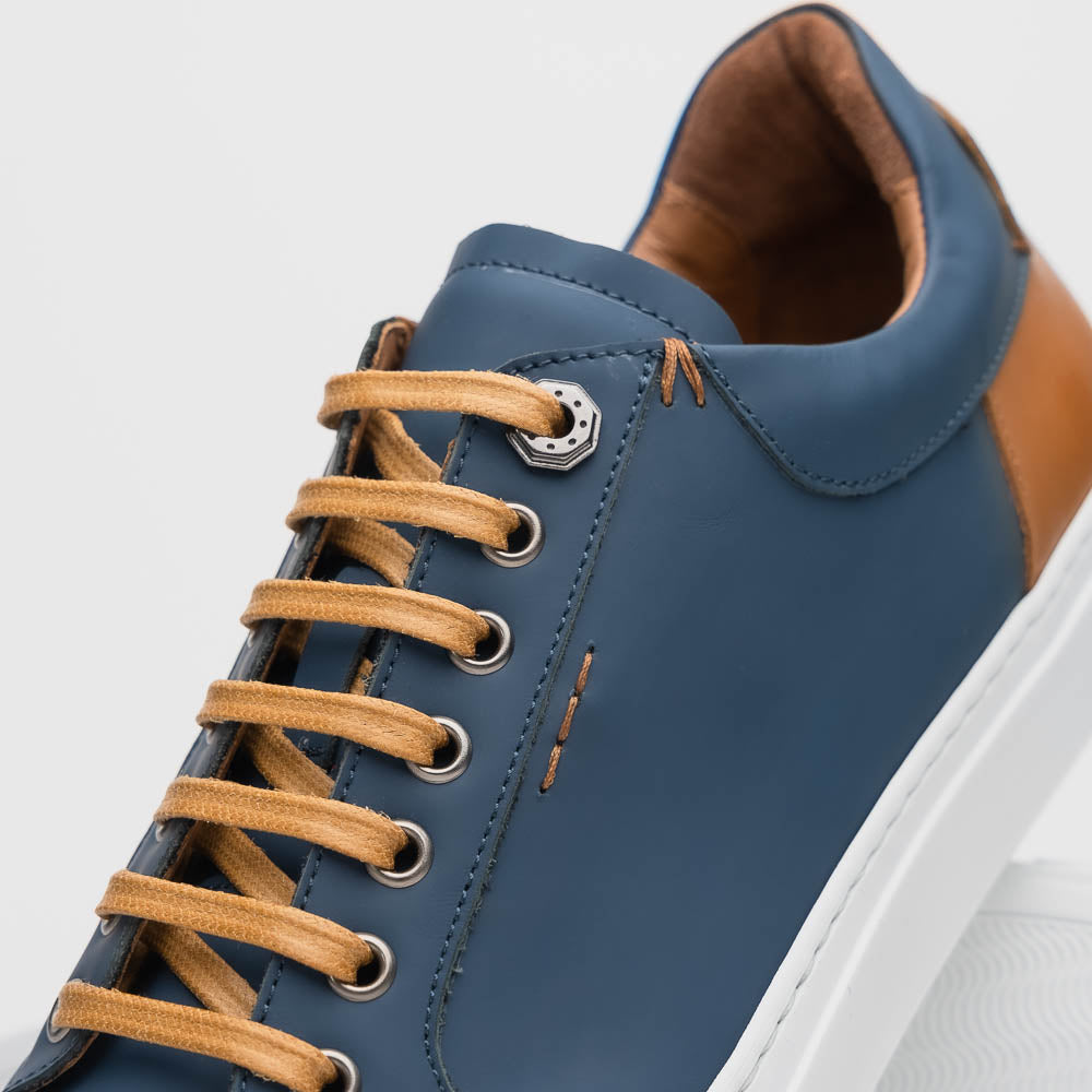 Diaz Matte Finish  Sneaker in Navy
