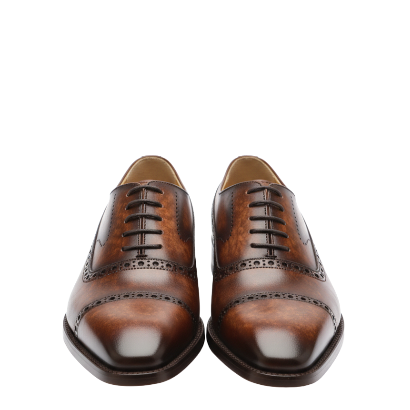 Baroque Classic Oxford Brogue Dress Shoes