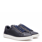 Classic Casual Leather Blue Sneaker
