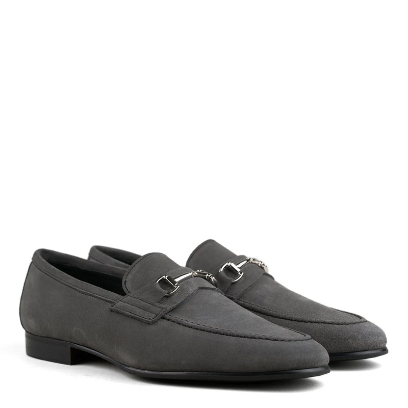 Luxury Blake Bit Loafer Grey