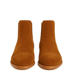 Men's Chelsea Spike Cap Toe Ankle Boots