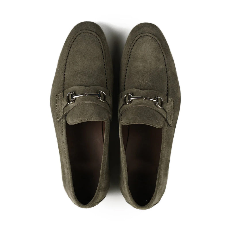 Luxury Blake Bit Loafer Grey