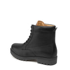 Classic Leather Lace Up Ankle Boot Brown