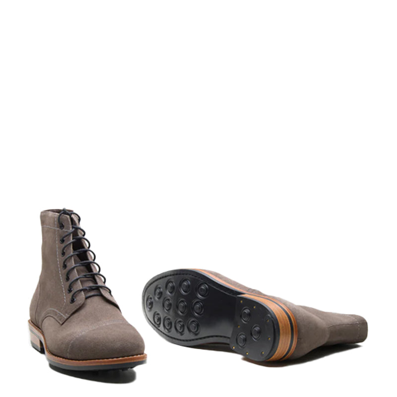 Men Solid  Top Suede  Ankle Boot Light Brown