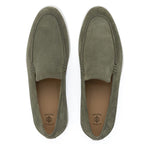 Premium Suede Leather Blue Loafer For Men