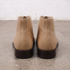 Men's Tan Plain-Toe Leather Chukka Boots — Jornsey